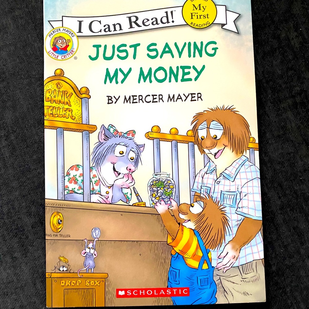 Mercer Mayer’s Little Critter Just Saving Money Scholastic Kids Book